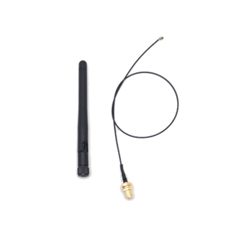 Glue rod antenna + cable