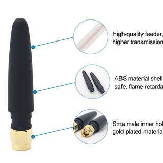 Glue rod antenna