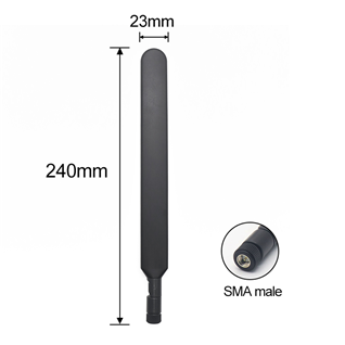 Glue rod antenna